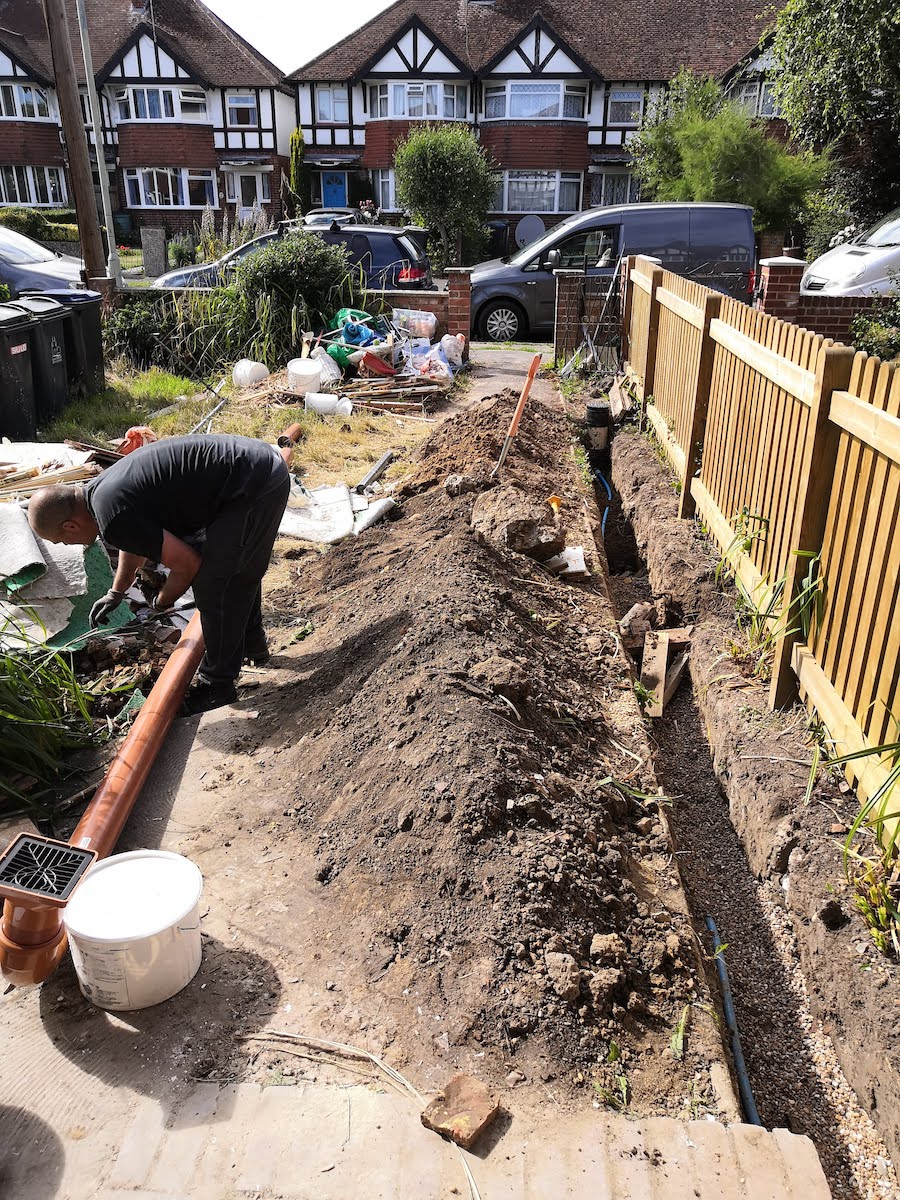 Drainage and soakaway