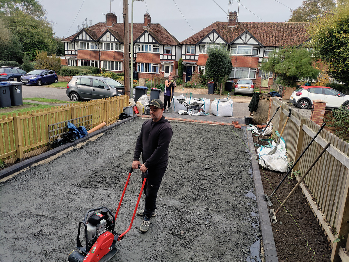 Driveway work
